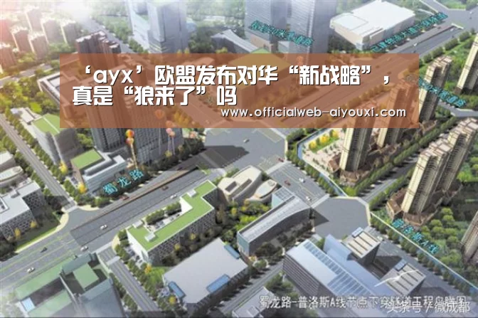 ‘ayx’欧盟发布对华“新战略”,真是“狼来了”吗(图3) 爱游戏官方入口